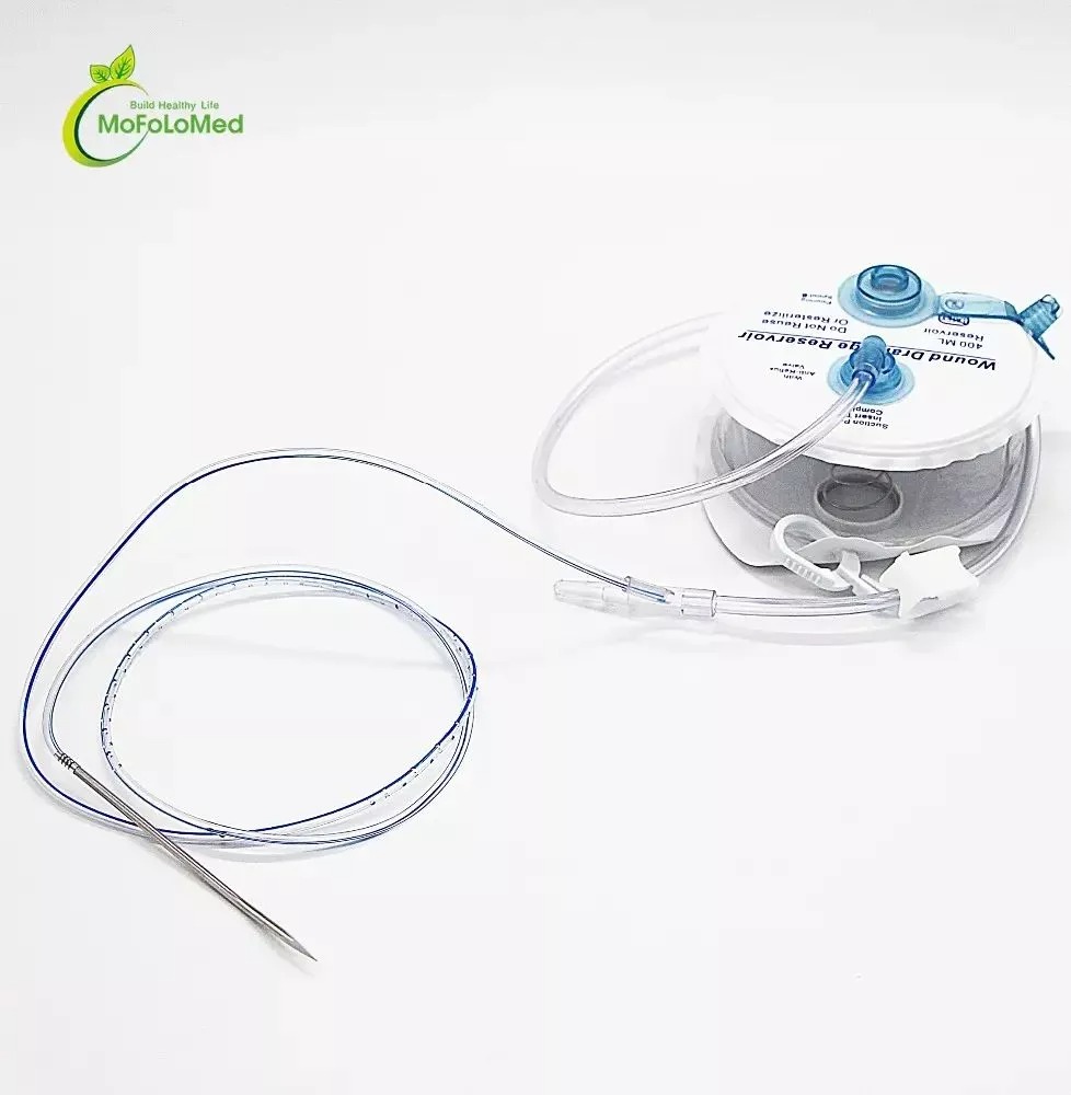 Medical Grade PVC Closed Wound Drainage System Spring Type-1