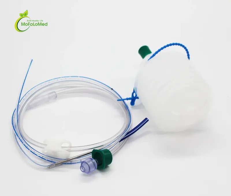 Medical Grade PVC Hollow Closed Wound Drainage System (2)
